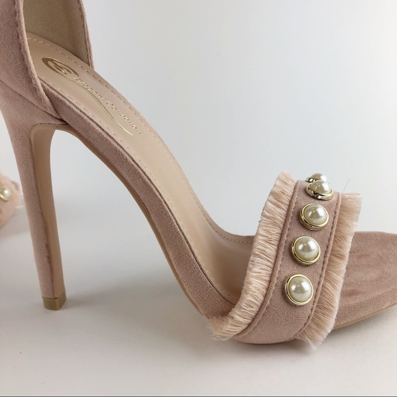 Elegant Footwear Shoes - Nordstrom Pearls fringe 7 Sandals Pink Blush shoes